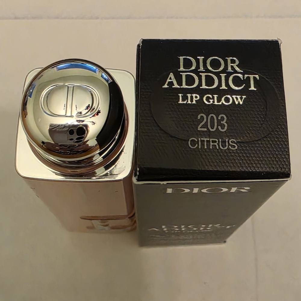 Dior Addict Lip Glow BALM 203 Citrus (Cool Undertone). BNIB - Picture 5 of 6